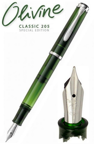 Pelikan Classic M205 SE 2018, Olivine, F (811064)