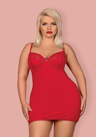 Соблазнительная коротенькая сорочка Jolierose - Obsessive Sexy Jolierosе chemise