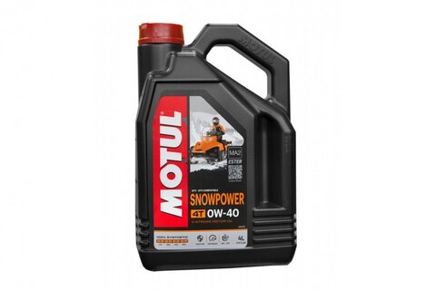 Масло моторное Snow Power 4T 0W40 4л
