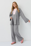 Костюм для беременных 18236 серый