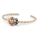 Бусина "Янтарная складка"