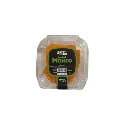 Манго Сушеный BERTI FOODS 250гр