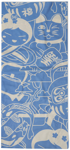 Картинка бандана-труба Buff Original Xasaku Washed Blue - 4