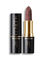RELOUIS Помада губная матовая ICON LOOK тон:09 холодный шоколадно-коричневый