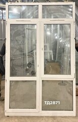 Дверь Пластиковая Б/У 260(в) х 166(ш) (Балконный Блок)