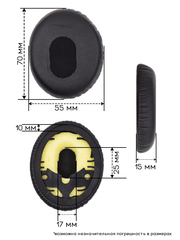 Амбушюры Bose QC3