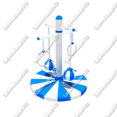 Электрическая карусель детская 4KIDS "Неземной вихрь"