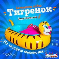 Электрическая бамперная лодка «Тигрёнок» на часовом механизме
