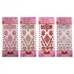 
          Наклейки-стразы Alingar, акриловые, "Капельные узоры", пакет с европодвесом