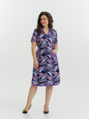 4572 Халат на пуговицах