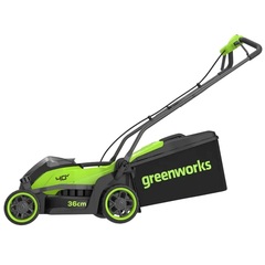 Газонокосилка Greenworks GD40LM361 40V (36 см) аккумуляторная, без АКБ и ЗУ (уцененный товар)