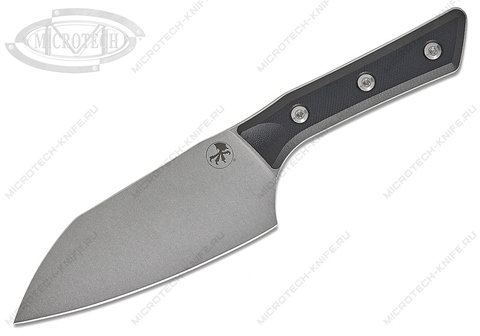 Нож Microtech Kitchen Santoku G-10 3200-10BK Black 
