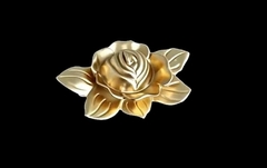 Силиконовый молд Роза № 7