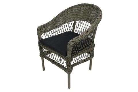 Кресло Garden Story Бейхан (подушка темно-серая)