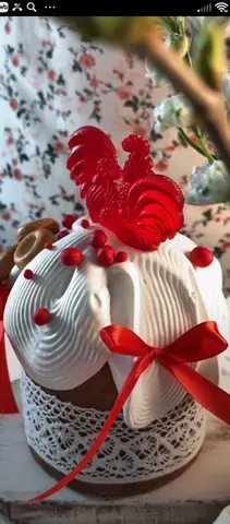 Пасхальный кулич ПАНЕТТОНЕ с цукатами