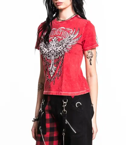 Affliction | Футболка женская Empower Tee AW31184 слева