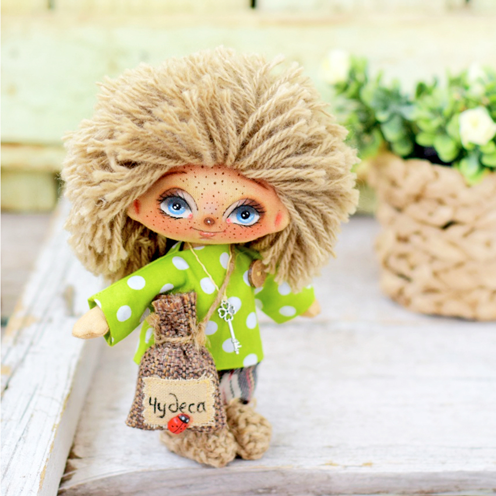 Домовик Петро, домашний оберег, кукла из капрона № - купить в Украине на happydayanimator.ru