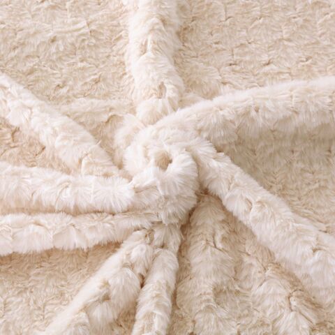 Плед 220х240 Sofi De MarkO Аврил кремовый