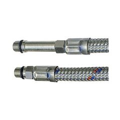Гибкая подводка для смесителя с оплеткой из нержавеющей стали М10х1-G1/2 60см (2шт.)