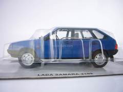 VAZ-2109 Lada Samara blue 1:43 DeAgostini Kultowe Auta PRL-u #56