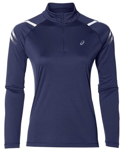 Рубашка беговая Asics Icon Ls 1/2 Zip Top женская распродажа