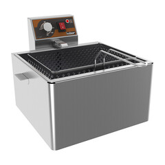 Фритюрница электрическая настольная Kobor FS1-8T широкая ванна