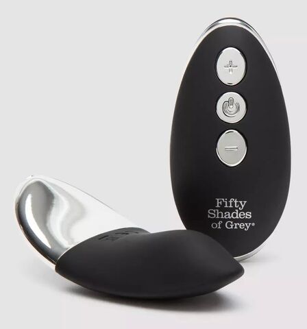 Клиторальный стимулятор с пультом ДУ Relentless Vibrations Remote Knicker Vibrator - Fifty Shades of Grey Fifty Shades of Grey FS-74965