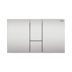 Viega 773274 Prevista Панель смыва для унитазов Visign for Style 24, пластик, матовый хром, модель 8614.1 фото