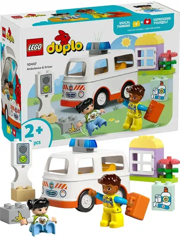 Конструктор DUPLO 10447 Машина скорой помощи с водителем