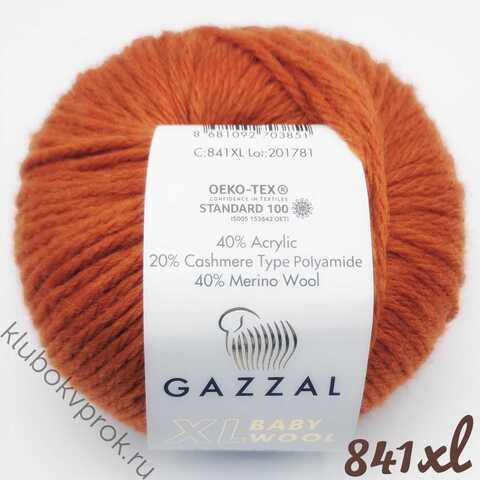 GAZZAL BABY WOOL XL 841, Кирпичный