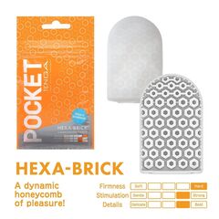 Карманный мастурбатор HEXA-BRICK - 