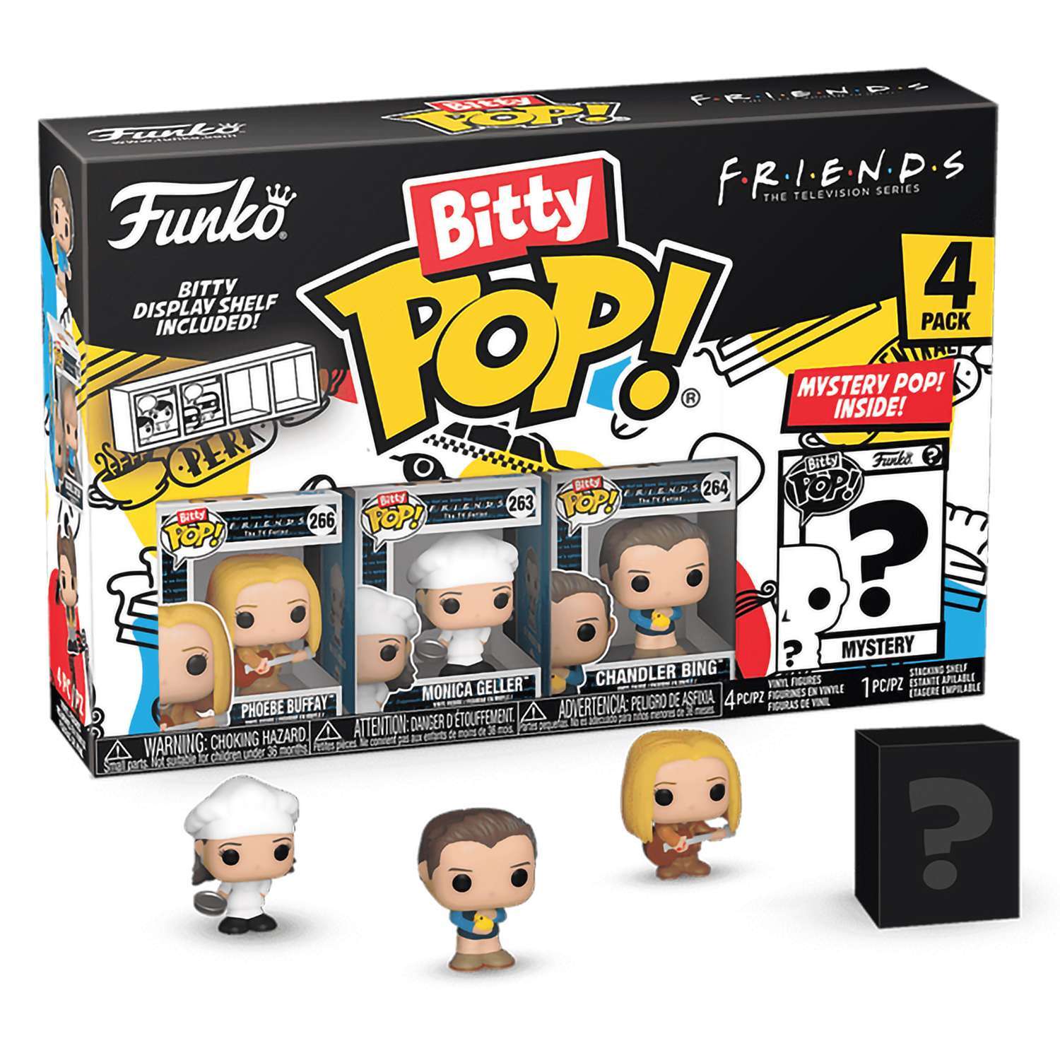 Funko Bitty POP! Friends 4 Pack Series 4 – купить по выгодной цене
