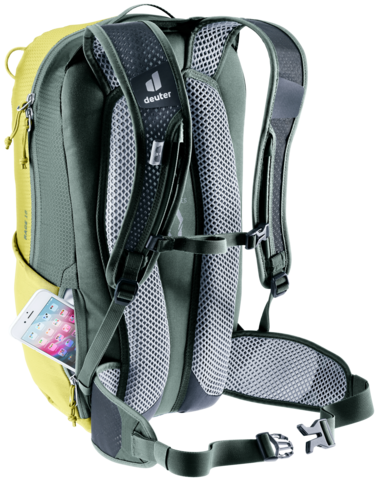Картинка рюкзак велосипедный Deuter Race 16 Sprout-Ivy - 10