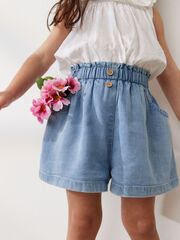 Шорты джинсовые для девочки Next C36-775, Голубой