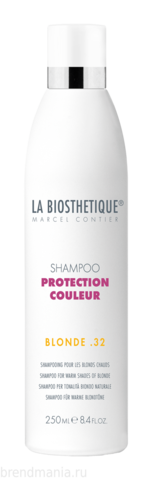Шампунь для окрашенных волос(теплые оттенки блонда) SHAMPOO PROTECTION COULEUR BLONDE.32