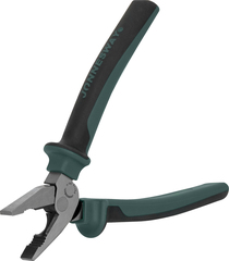 Jonnesway P0117 Пассатижи с увеличенными рычагами и двухкомпонентными рукоятками, 180 мм 49392