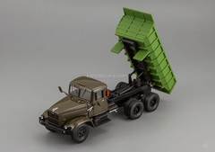 KRAZ-256B1 dump khaki-green 1:43 Nash Avtoprom