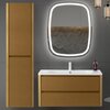 Cezares RELAX-1500-2A-SO-GM RELAX Шкаф подвесной с двумя распашными дверцами с доводчиками, с двумя полками, универсальный, Оружейная сталь, 400x300x1500, RELAX-1500-2A-SO-GM