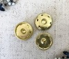 Кнопка пришивная d 2,5 см, золото