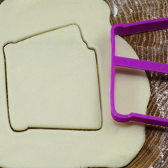 Форма для пряников Букварь (11 см)