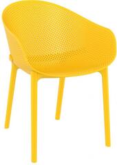 Кресло пластиковое, Sky, желтый
