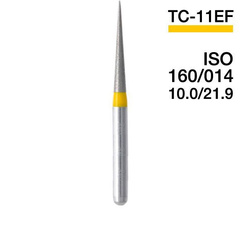 Боры алмазные,TC-11EF, (желтые) MANI, упак(5шт)