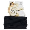 Картинка шарф-труба Buff wool lightweight Black - 2