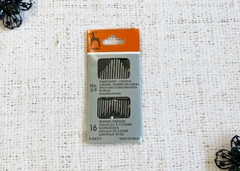 Иглы швейные "PONY" для вышивания и шитья 04311 №3-9, 16 игл