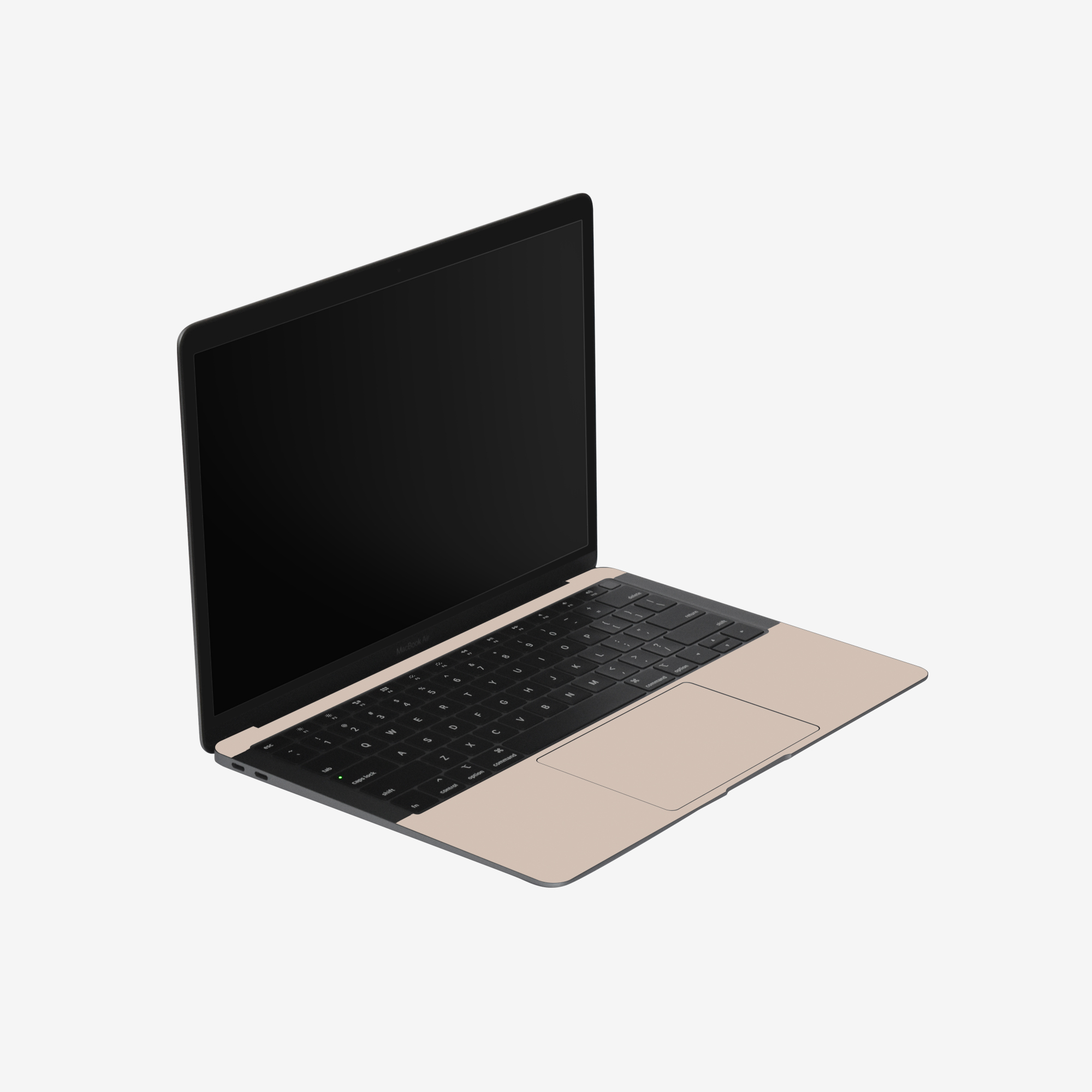 Виниловая наклейка BEIGE для MacBook