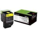 Картридж для принтеров Lexmark CS310, 410, 510 желтый (yellow). Ресурс 1000 стр (70C80YE)