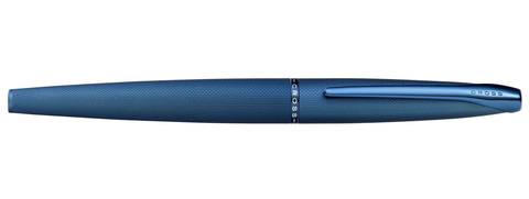 Ручка перьевая Cross ATX, Sandblasted Dark Blue PVD, M (886-45MJ)