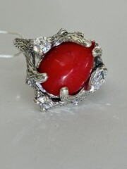 Тамарикс (кольцо из серебра)