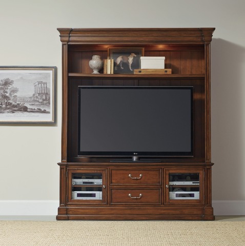 Hooker Furniture Home Entertainment Clermont Two Piece Entertainment Group