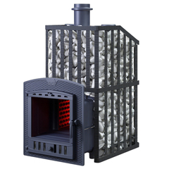 Банная печь GFS - Ураган ЗК40 П2 с закрытой каменкой